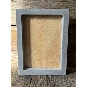 Gray Concrete Picture Frame By CB2